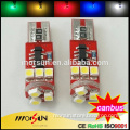 hot sale T10 canbus 9 SMD 3528 led car lamp,no error w5w 194 canbus led,t10 5w5 canbus car led auto bulb